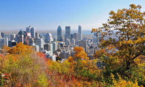 Montreal in the fall