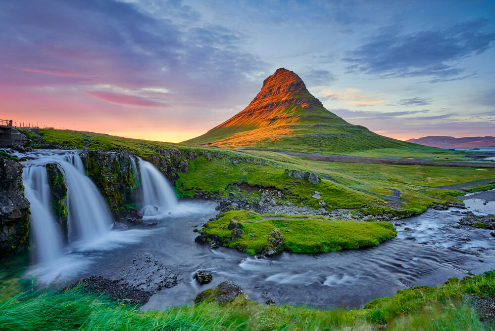 Kirkjufell, Snaefellsnes Peninsula Kirkjufell, Snaefellsnes Peninsula