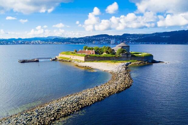 Munkholmen island near Trondheim, Norway