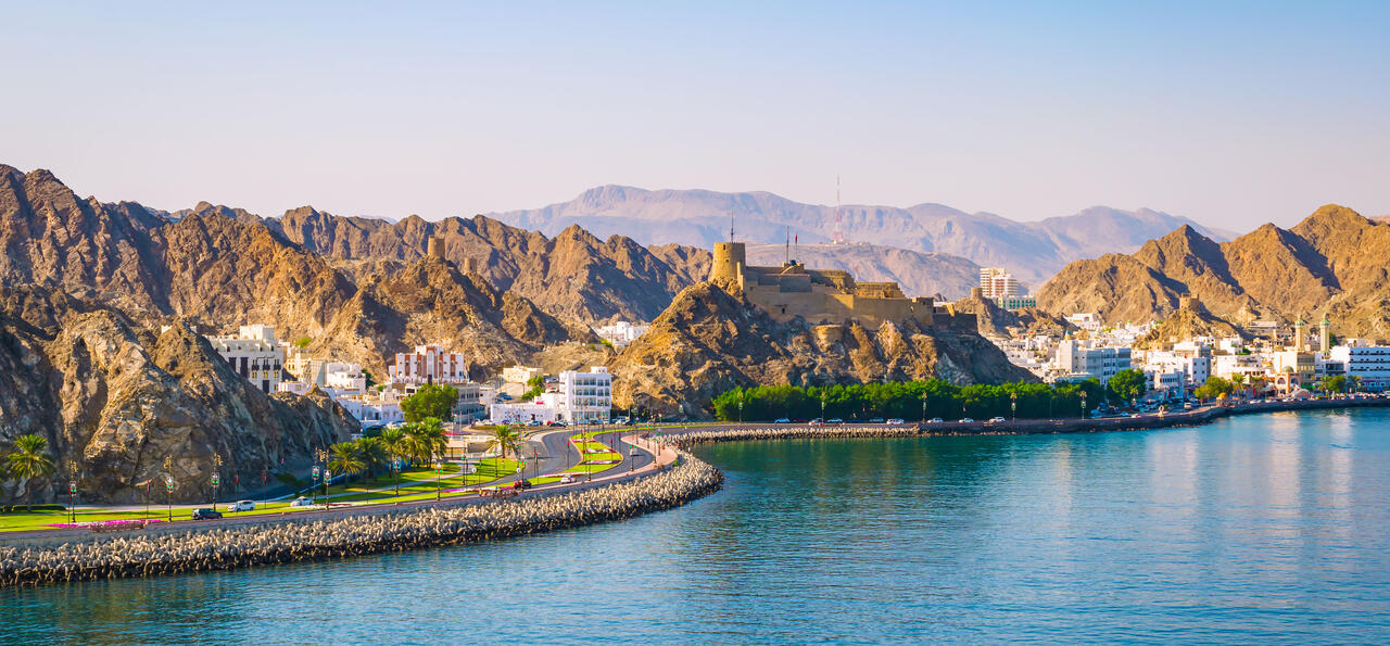 Corniche in Muscat