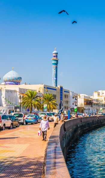 Muttrah district of Muscat