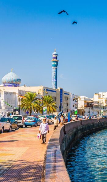 Muttrah district of Muscat