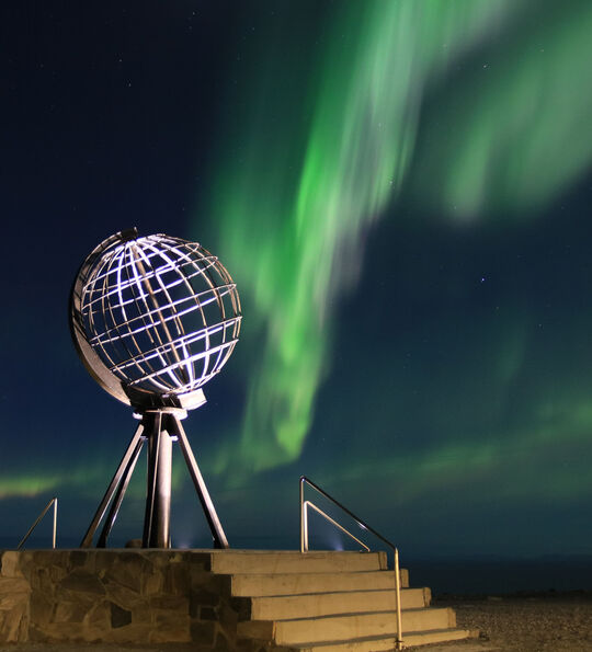 Northern Lights at North Cape, Norway