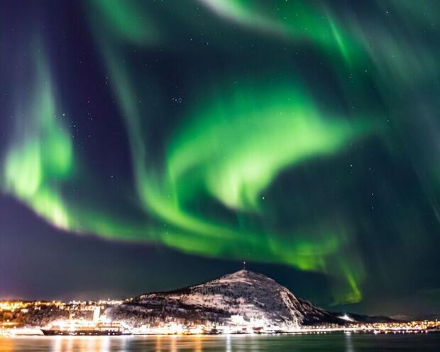 Northern Lights over Alta, Northern Norway