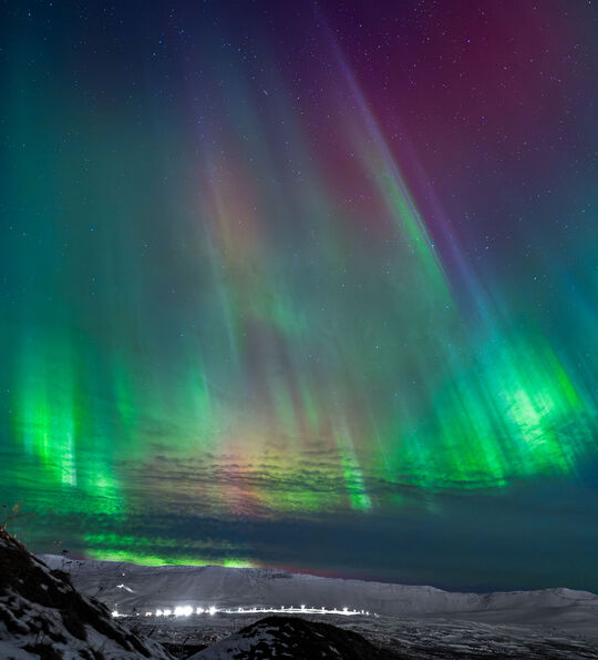 Northern Lights in North Iceland (Credit: Visit North Iceland)