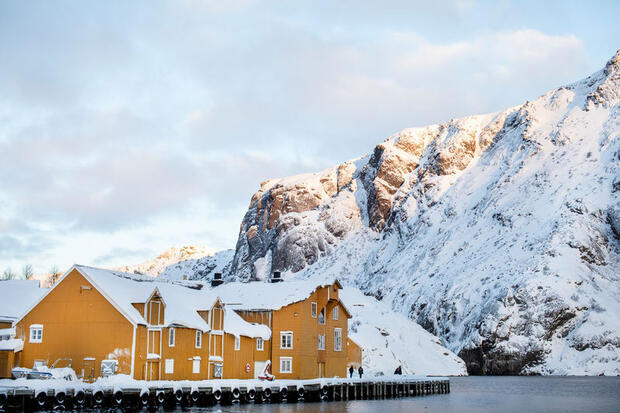 Nusfjord Village & Resort, Lofoten Islands, Norway Nusfjord Village & Resort, Lofoten Islands, Norway