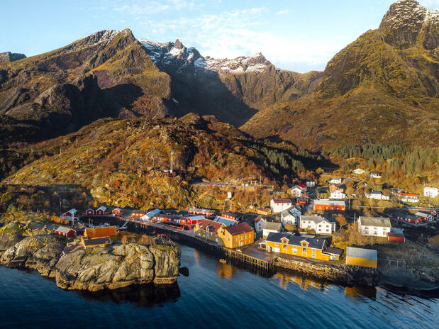 Nusfjord Village & Resort, Lofoten Islands, Norway Nusfjord Village & Resort, Lofoten Islands, Norway