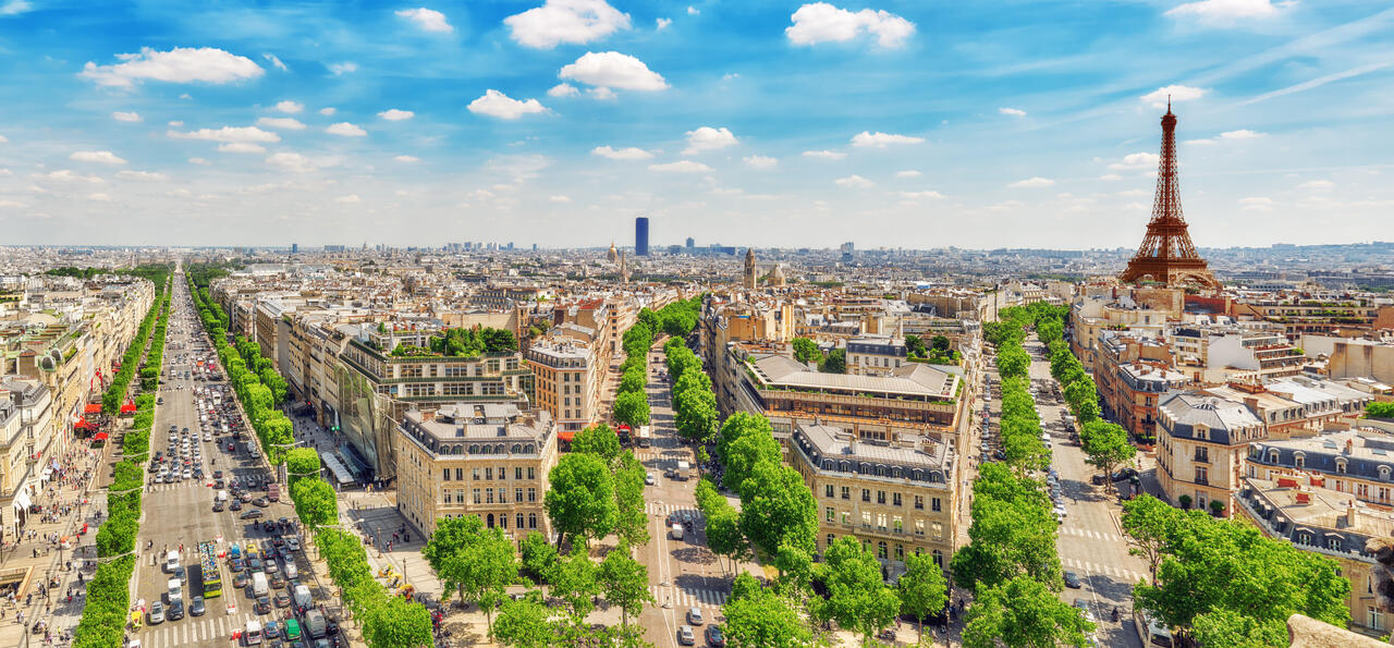 Paris skyline