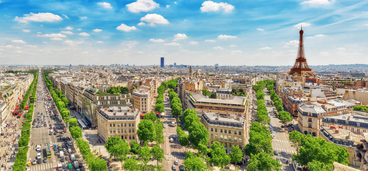 Paris skyline