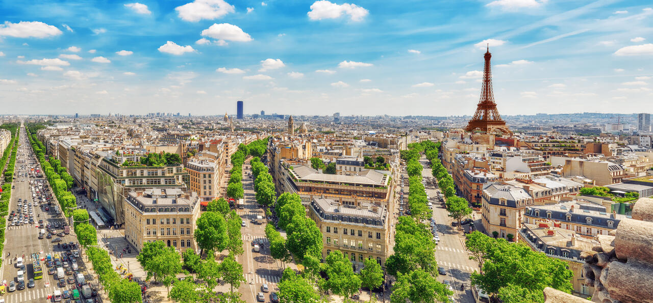 Paris skyline