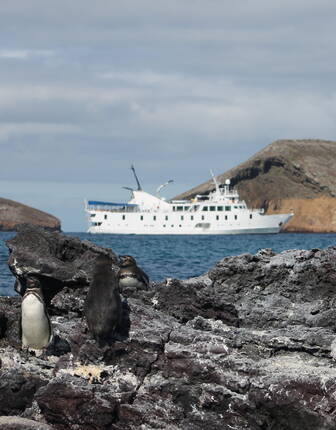 La Pinta Yacht in the Galapagos