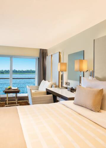 Luxury Cabin aboard Oberoi Philae