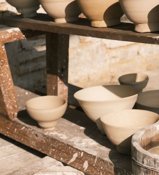 Pottery workshop in Jingdezhen