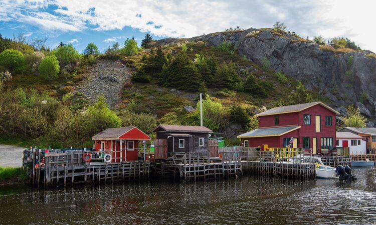 Quidi Vidi village, Newfoundland, Canada