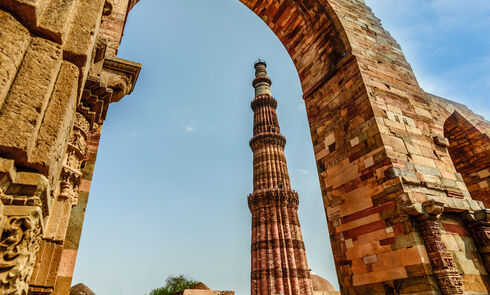 Qutub Minar Tower, Delhi, India