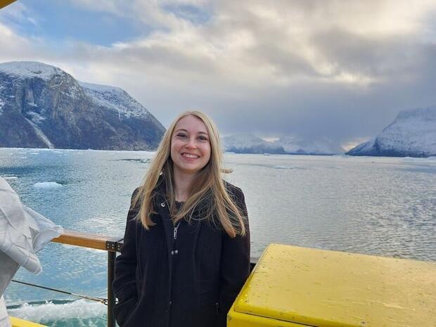 Cruising on the Nuuk fjord Cruising on the Nuuk fjord, Greenland