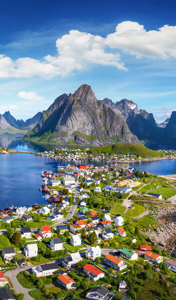 Summer in the Lofoten Islands, Norway