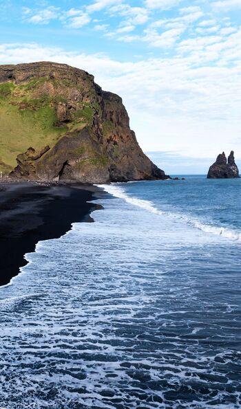 Reynisfjara black sand beach