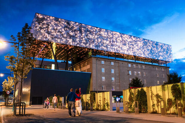 Rockheim museum of popular music in Trondheim, Norway