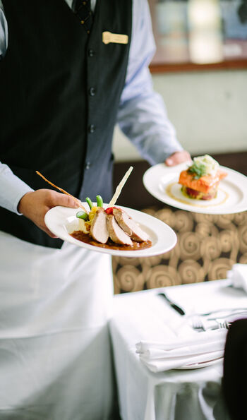 Gourmet dining aboard Rocky Mountaineer in Canada