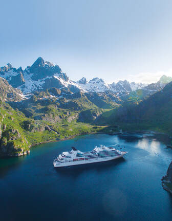 Seabourn Quest in the Lofoten Islands