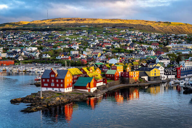 Tórshavn, the capital of the Faroe Islands