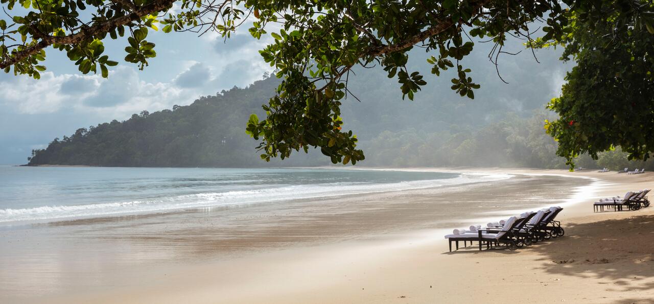 Beach at The Datai