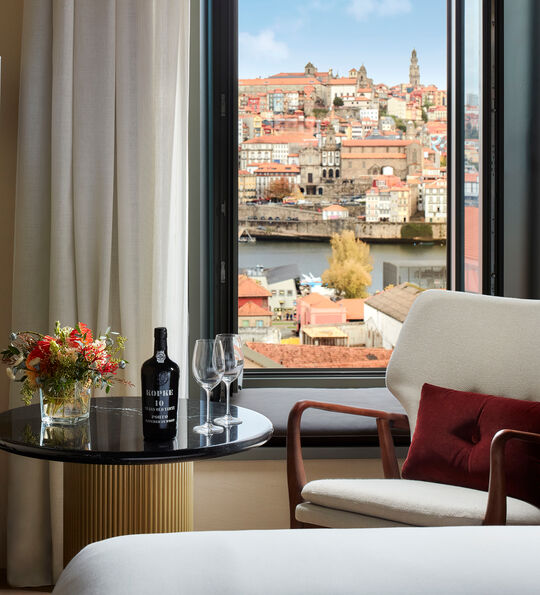 View from Deluxe River View Room at Tivoli Kopke