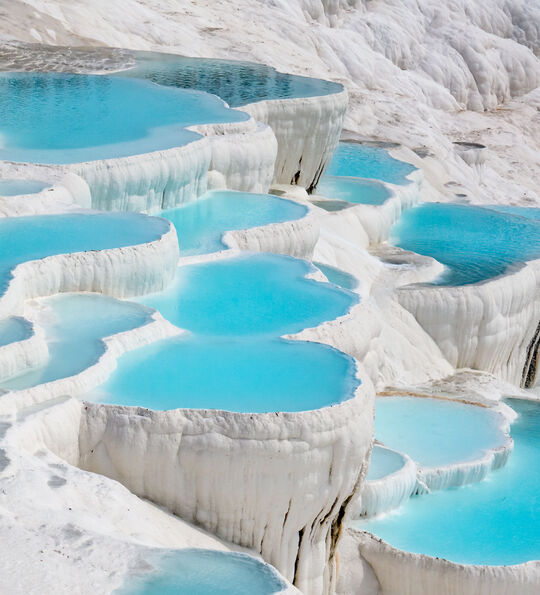 Travertines of Pamukkale, Turkey