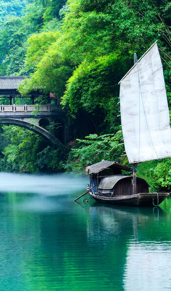 Tribe of the three gorges, China