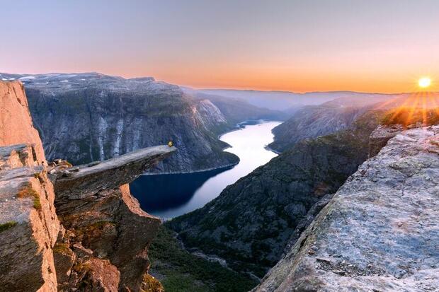 Trolltunga rock, Norway