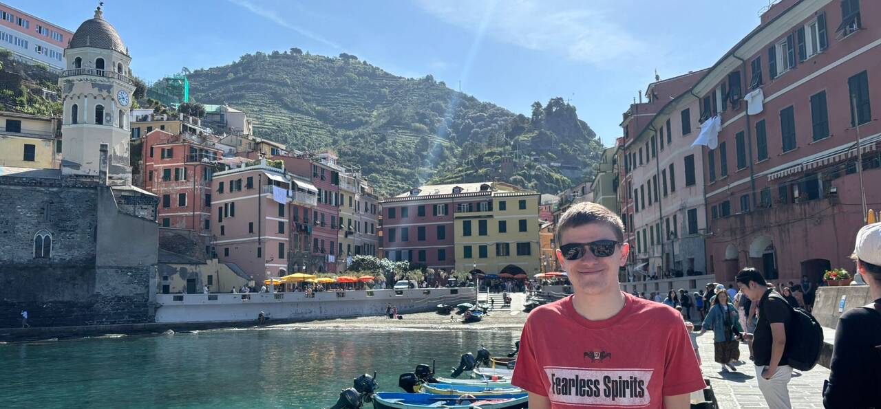 Matthew Grubb in Liguria