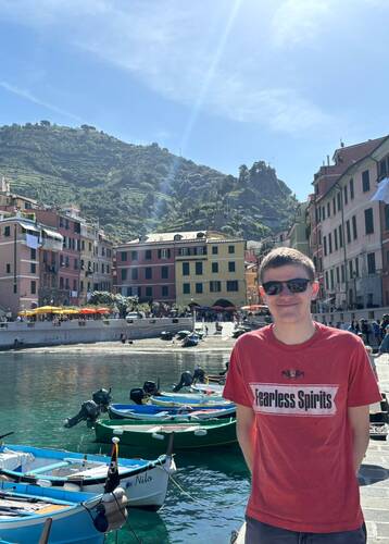 Matthew Grubb in Liguria