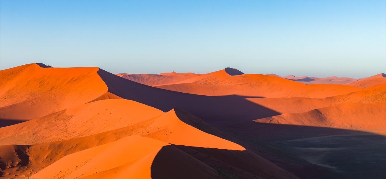 View of Dune 45 in Sossusvlei