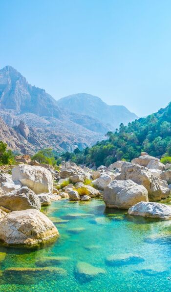 Wadi in Oman